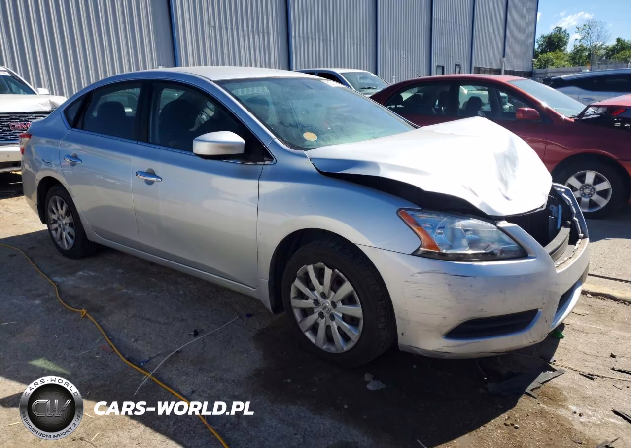 2015 Nissan Sentra S VIN:3N1AB7APXFY315702 - 4