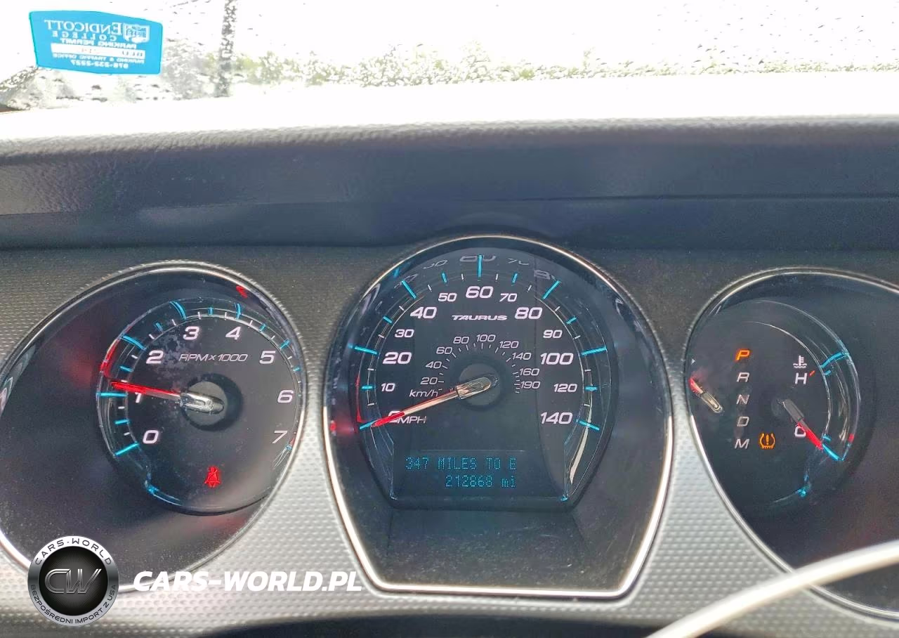 2012 Ford Taurus Sel VIN:1FAHP2EW6CG129434 - 9