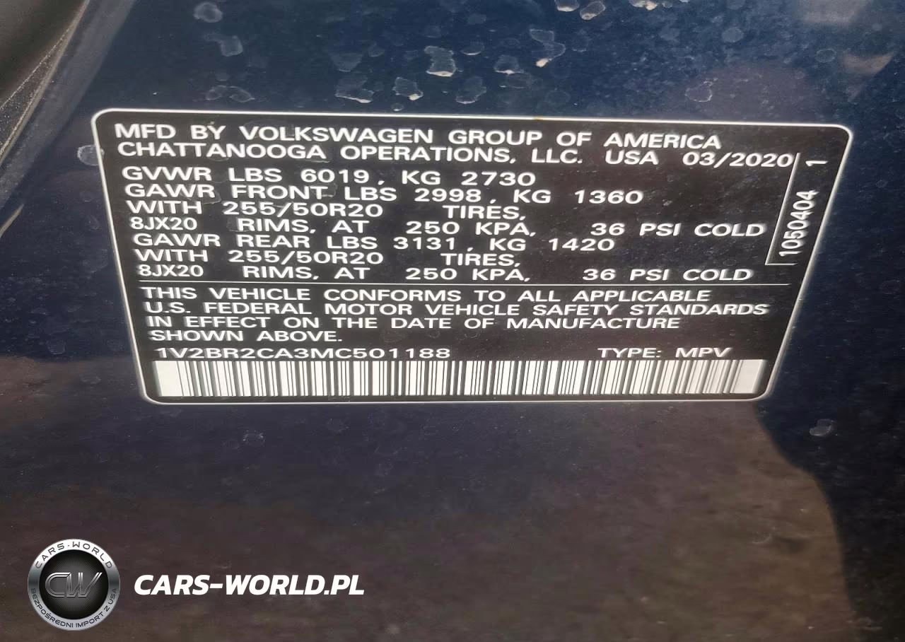 2021 Volkswagen Atlas Sel VIN:1V2BR2CA3MC501188 - 13