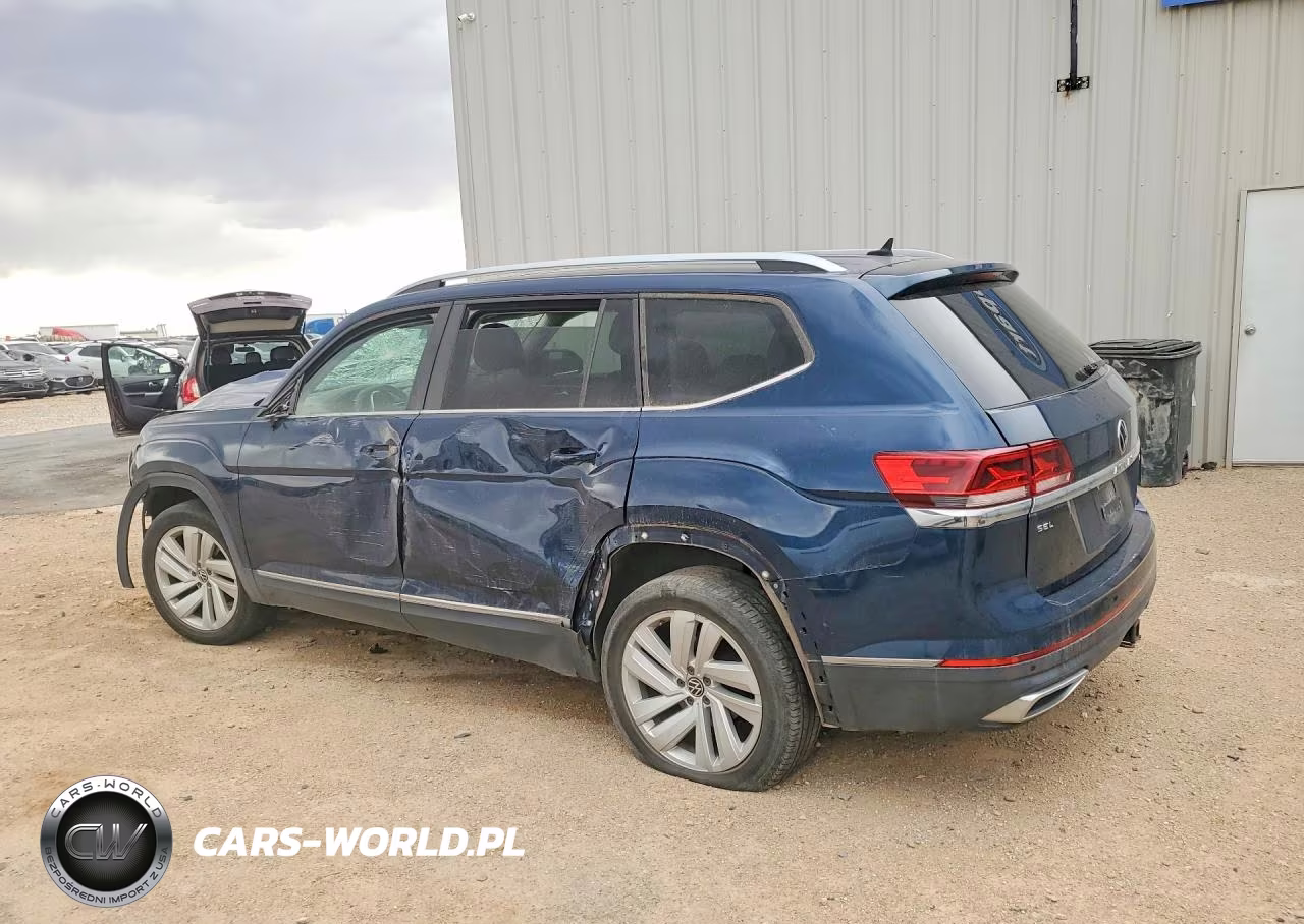2021 Volkswagen Atlas Sel VIN:1V2BR2CA3MC501188 - 2