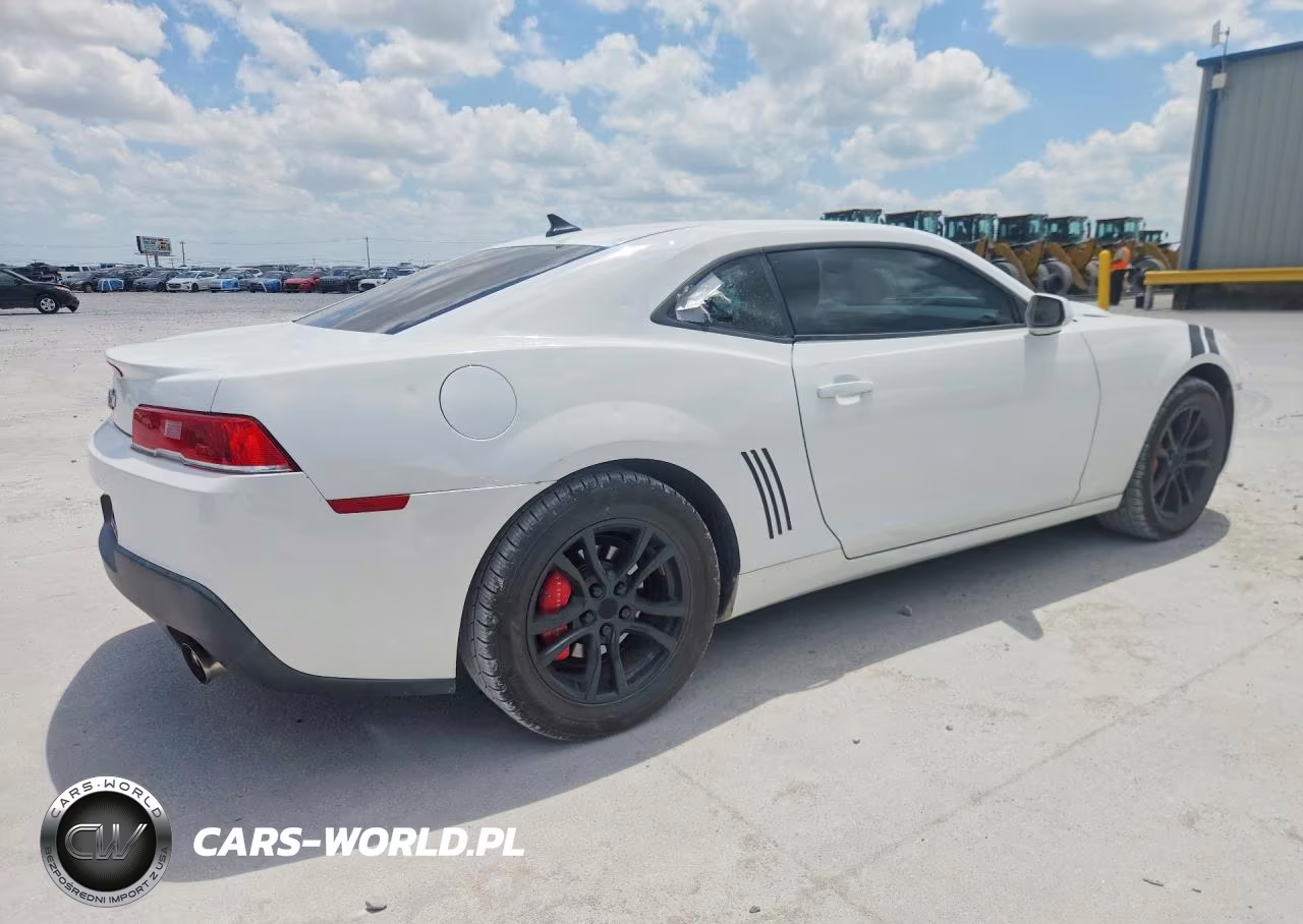 2014 Chevrolet Camaro Ls VIN:2G1FA1E36E9215937 - 3
