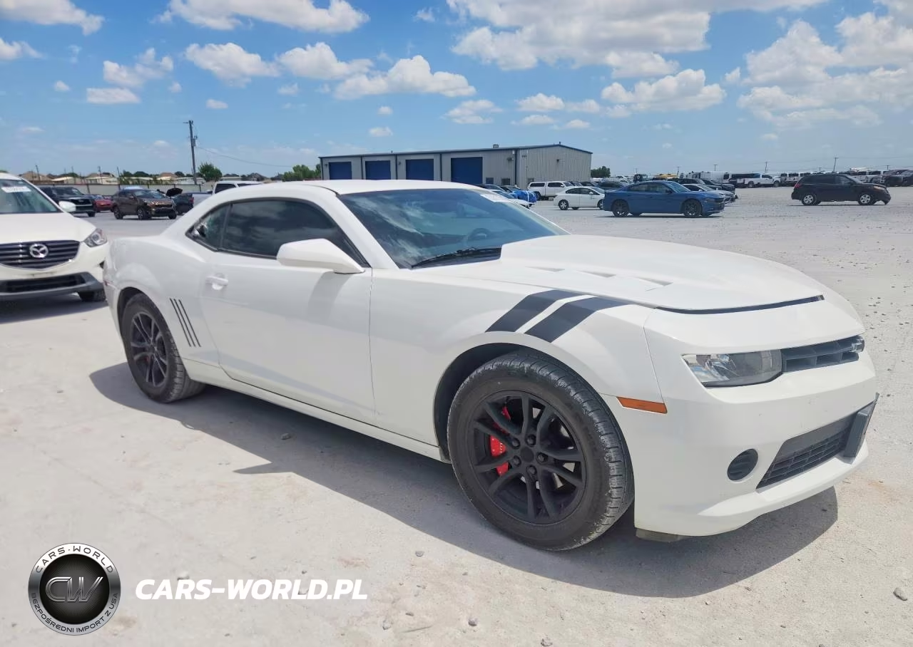 2014 Chevrolet Camaro Ls VIN:2G1FA1E36E9215937 - 4