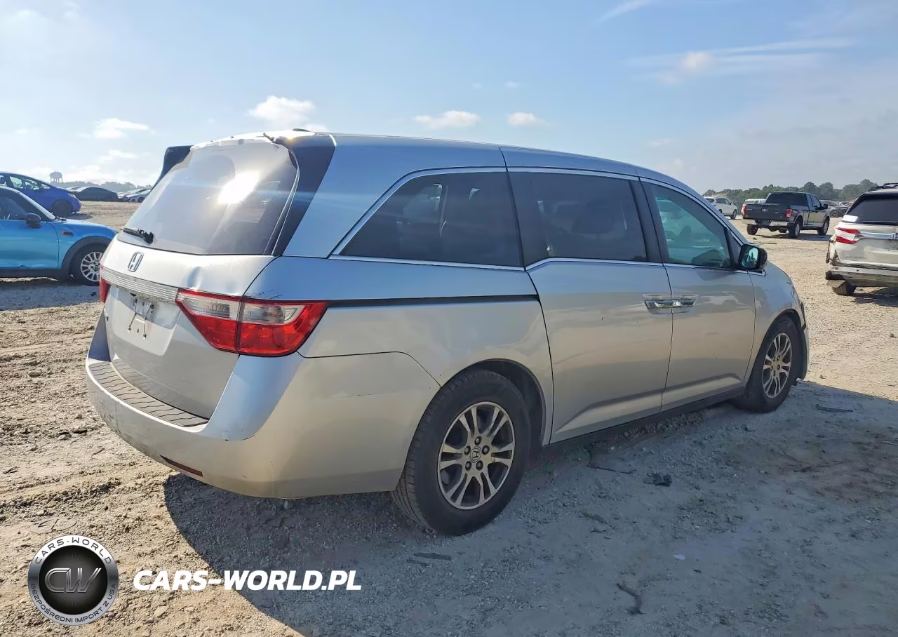 2012 Honda Odyssey Exl VIN:5FNRL5H62CB101955 - 3