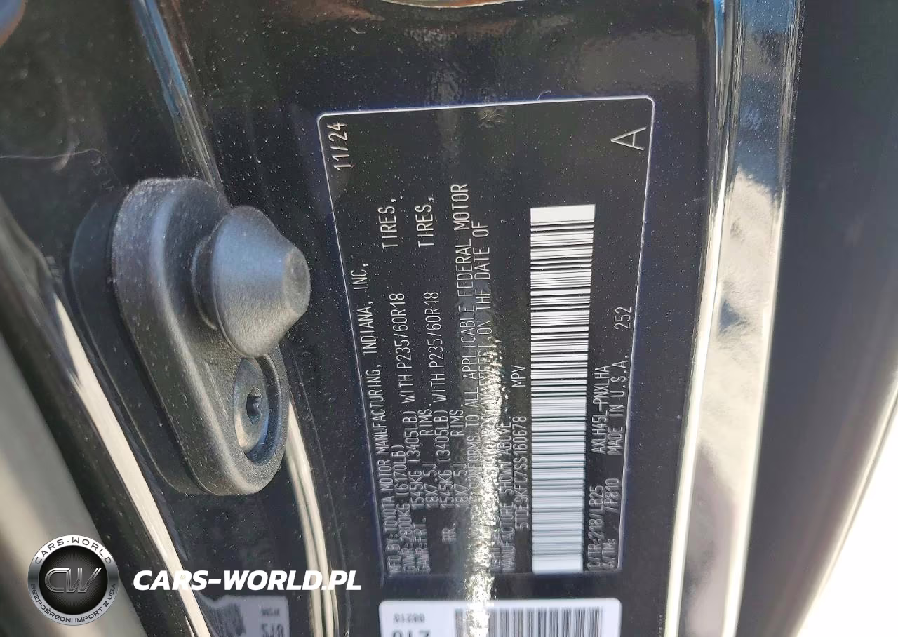 2025 Toyota Sienna Platinum 7-Passenger VIN:5TDESKFC7SS160678 - 14