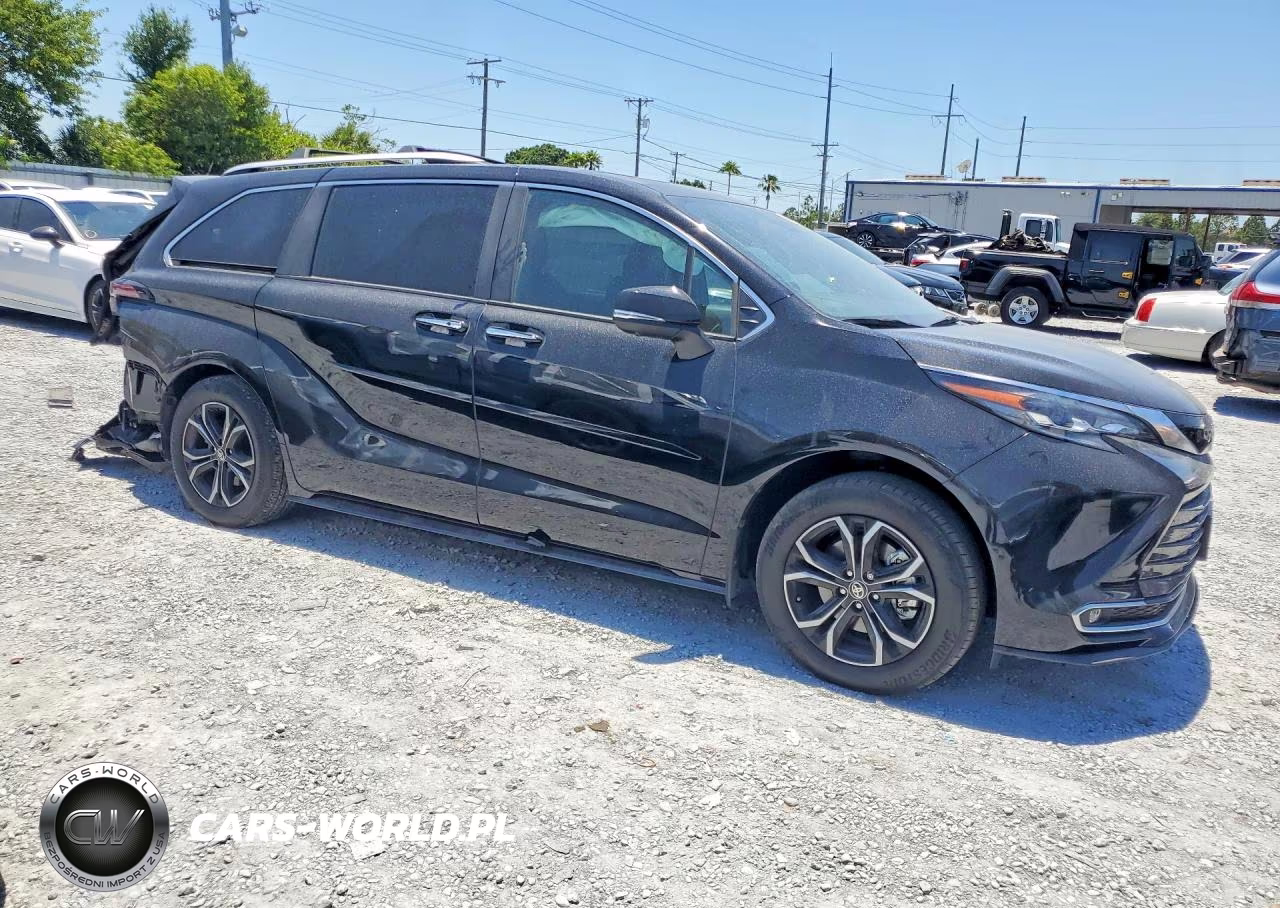 2025 Toyota Sienna Platinum 7-Passenger VIN:5TDESKFC7SS160678 - 4