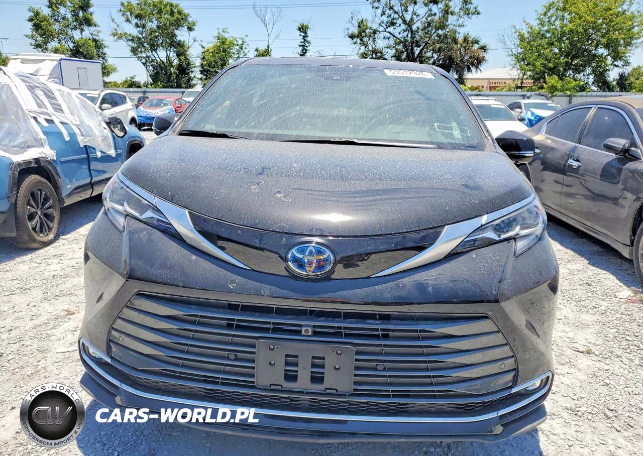 2025 Toyota Sienna Platinum 7-Passenger VIN:5TDESKFC7SS160678 - 5