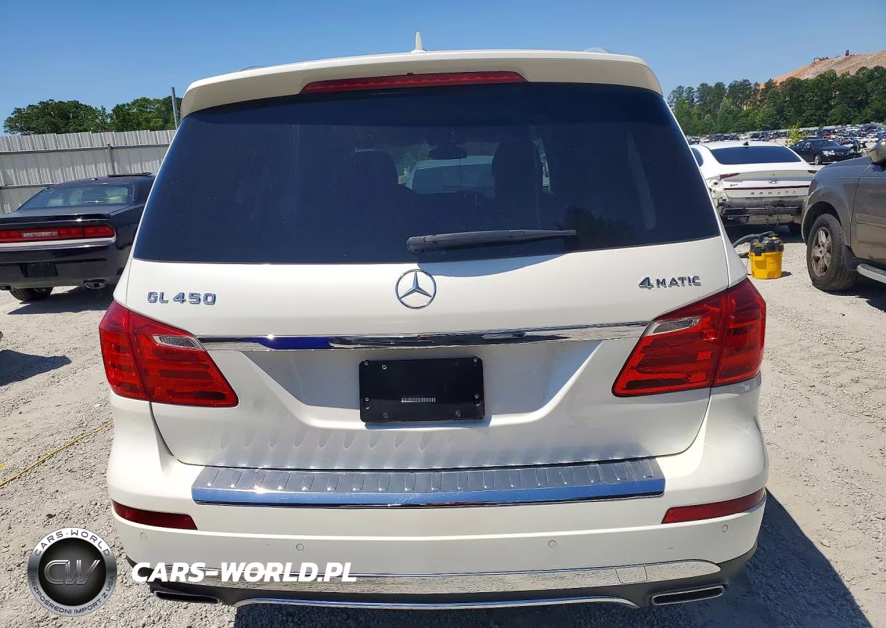 2015 Mercedes-Benz Gl 450 4Matic VIN:4JGDF6EE1FA584673 - 6
