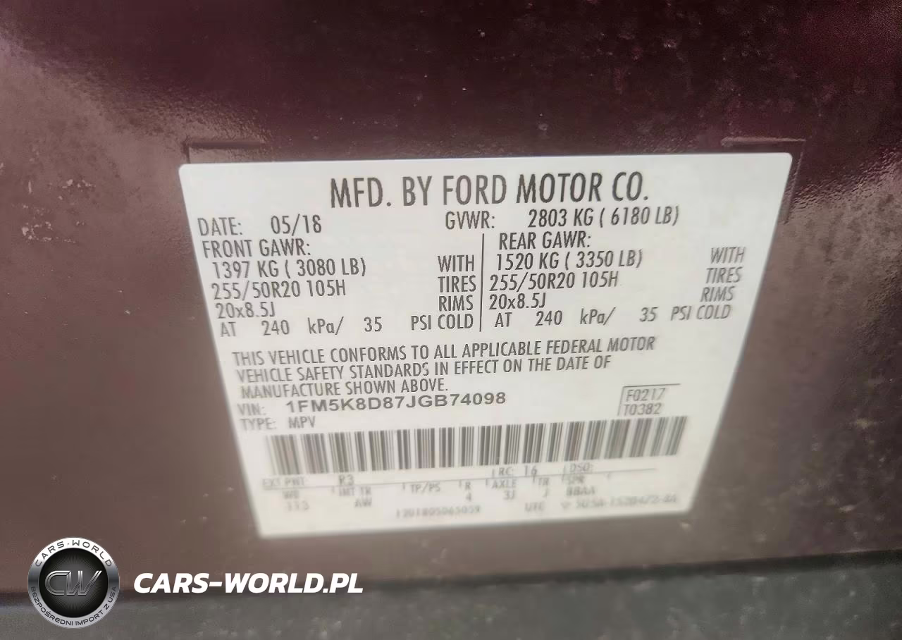 2018 Ford Explorer Xlt VIN:1FM5K8D87JGB74098 - 14
