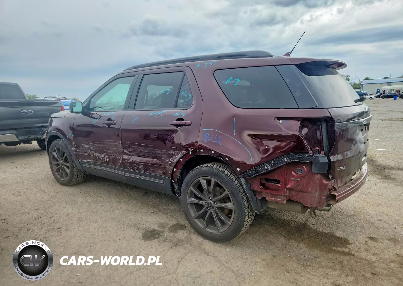 2018 Ford Explorer Xlt VIN:1FM5K8D87JGB74098 - 2