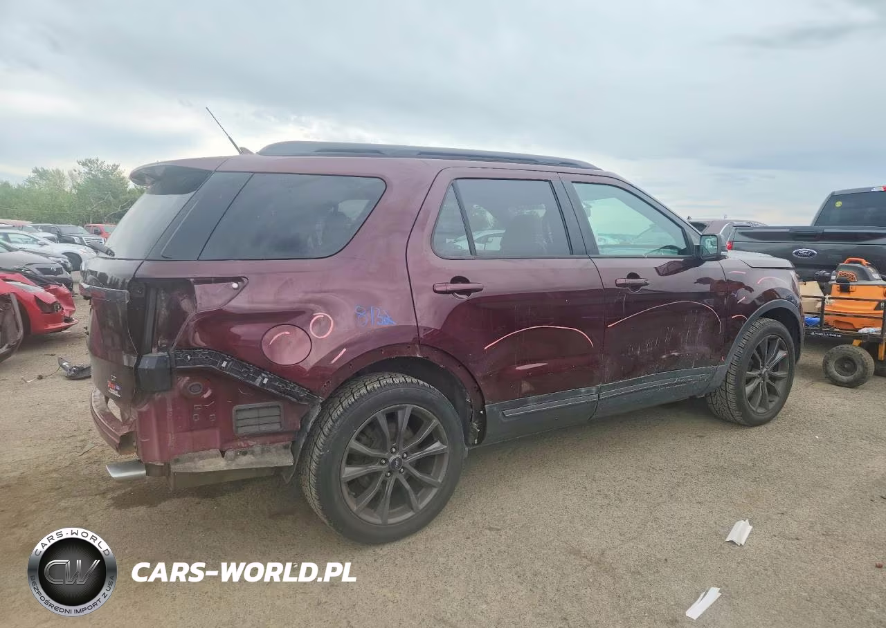 2018 Ford Explorer Xlt VIN:1FM5K8D87JGB74098 - 3