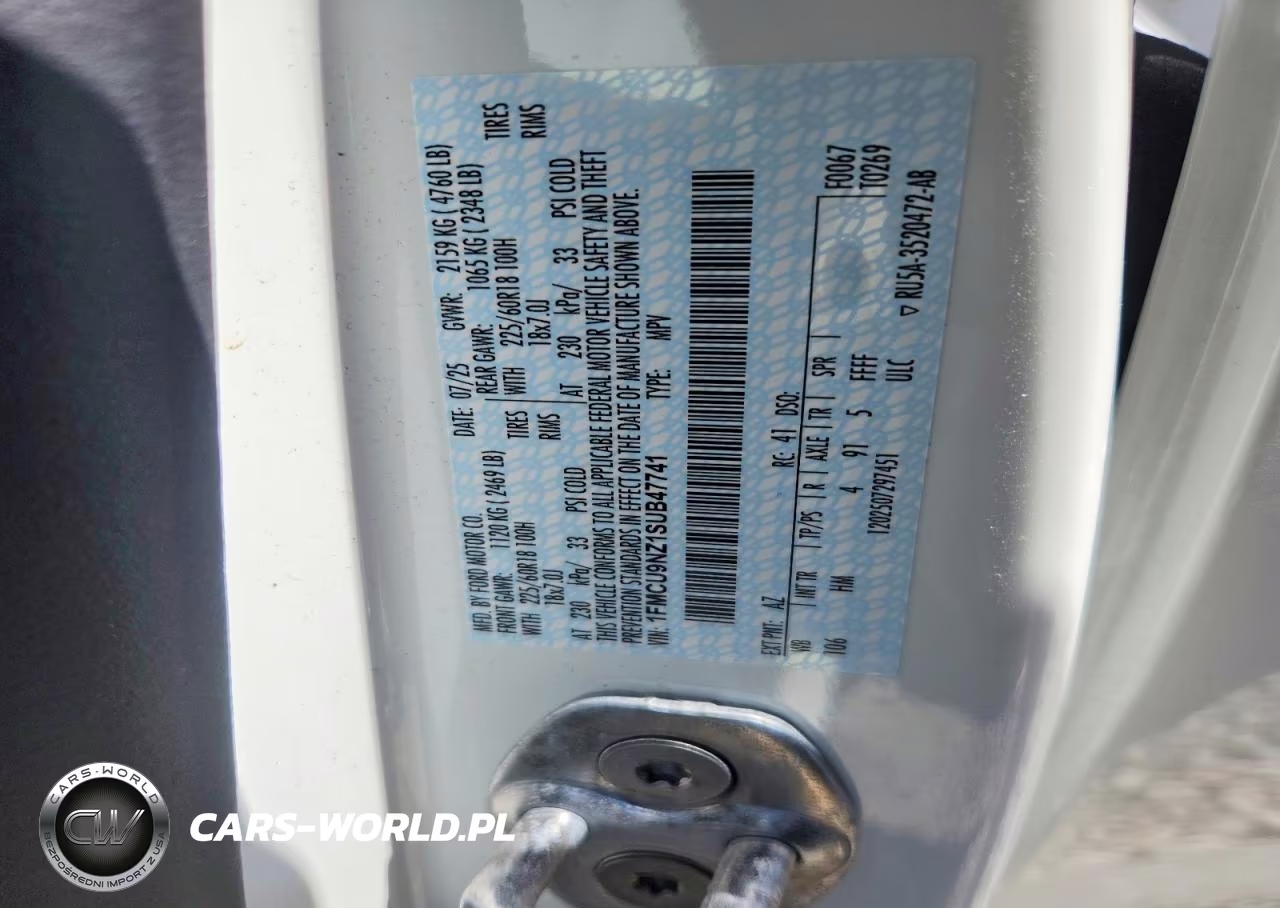 2025 Ford Escape St Line Select VIN:1FMCU9NZ1SUB47741 - 13