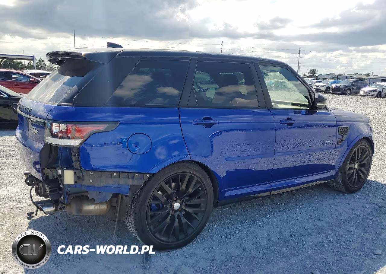 2017 Land Rover Range Rover Sport Svr VIN:SALWZ2FE5HA164910 - 3