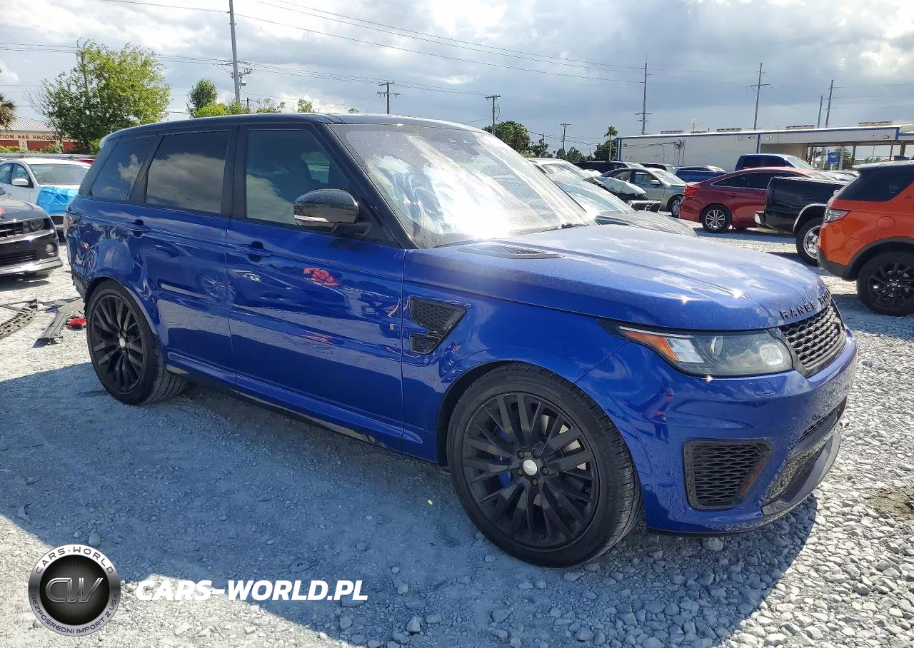 2017 Land Rover Range Rover Sport Svr VIN:SALWZ2FE5HA164910 - 4
