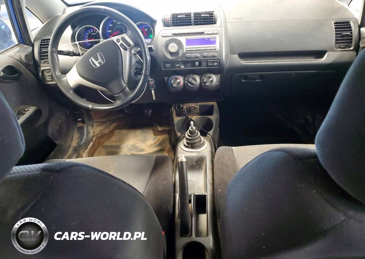 2008 Honda Fit Sport VIN:JHMGD37608S065184 - 8