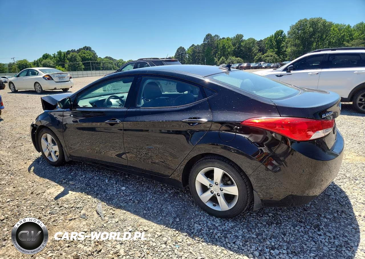 2013 Hyundai Elantra Gls VIN:5NPDH4AE3DH396171 - 2