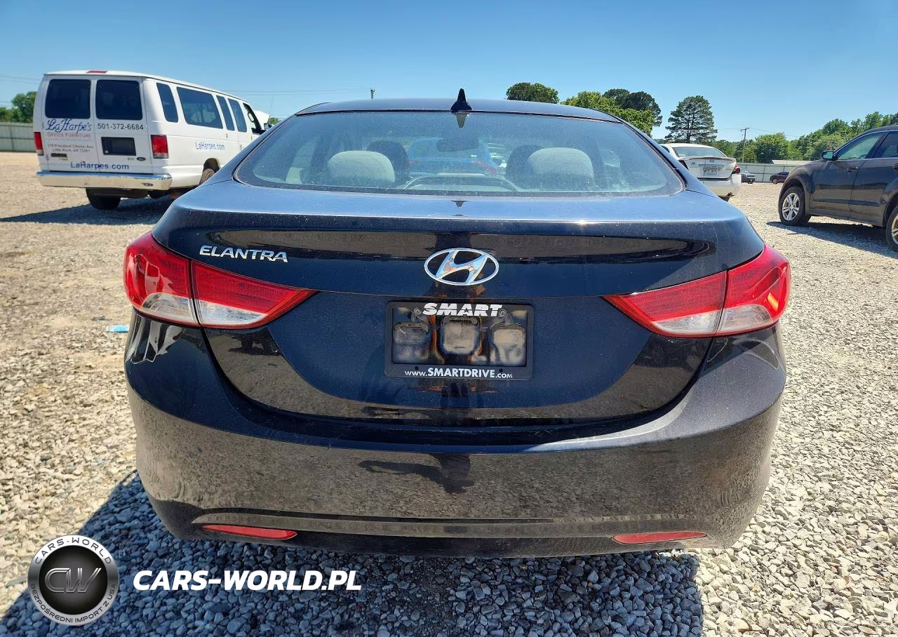 2013 Hyundai Elantra Gls VIN:5NPDH4AE3DH396171 - 6
