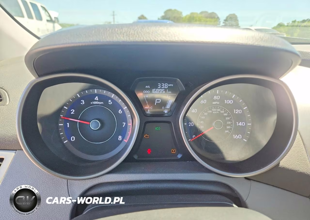 2013 Hyundai Elantra Gls VIN:5NPDH4AE3DH396171 - 9
