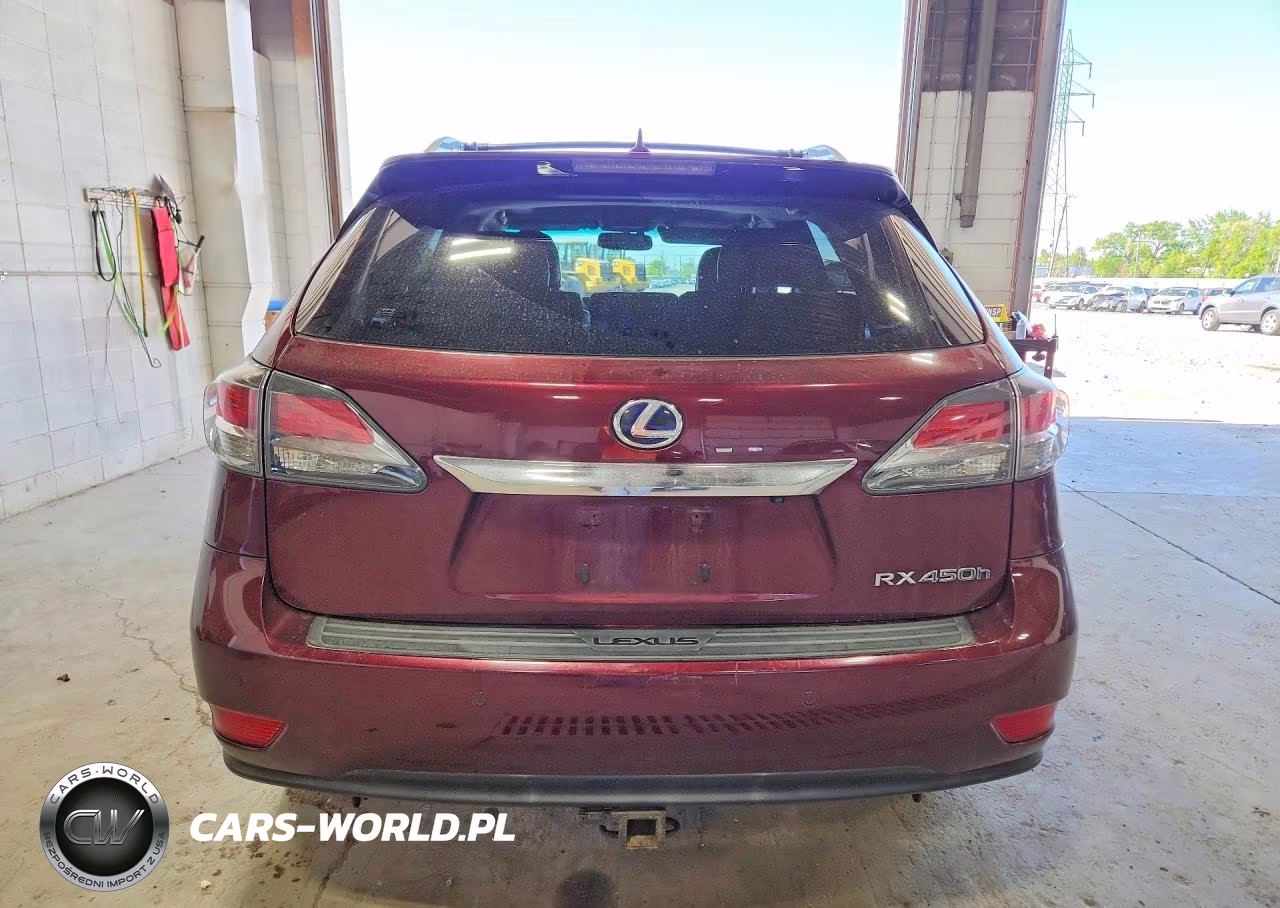 2013 Lexus Rx 450H VIN:JTJBC1BA7D2058478 - 6