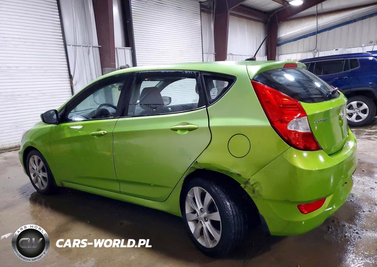 2012 Hyundai Accent Se VIN:KMHCU5AE9CU055466 - 2