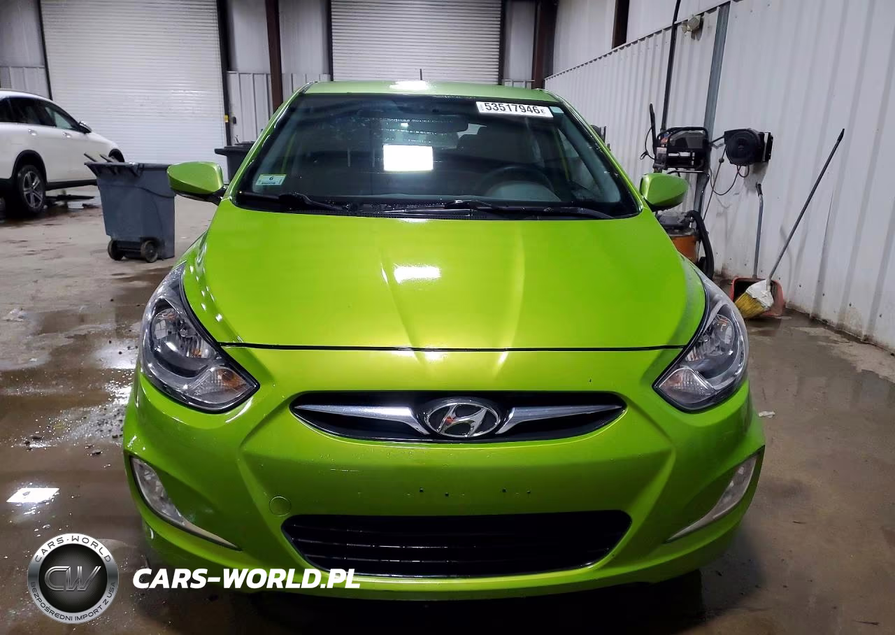 2012 Hyundai Accent Se VIN:KMHCU5AE9CU055466 - 5
