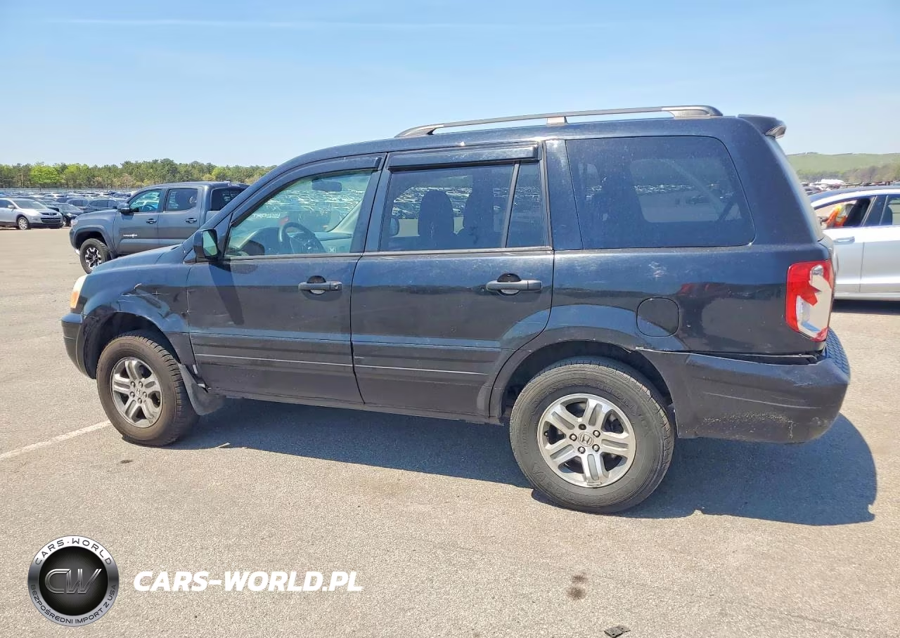 2003 Honda Pilot Exl VIN:2HKYF18513H532596 - 2