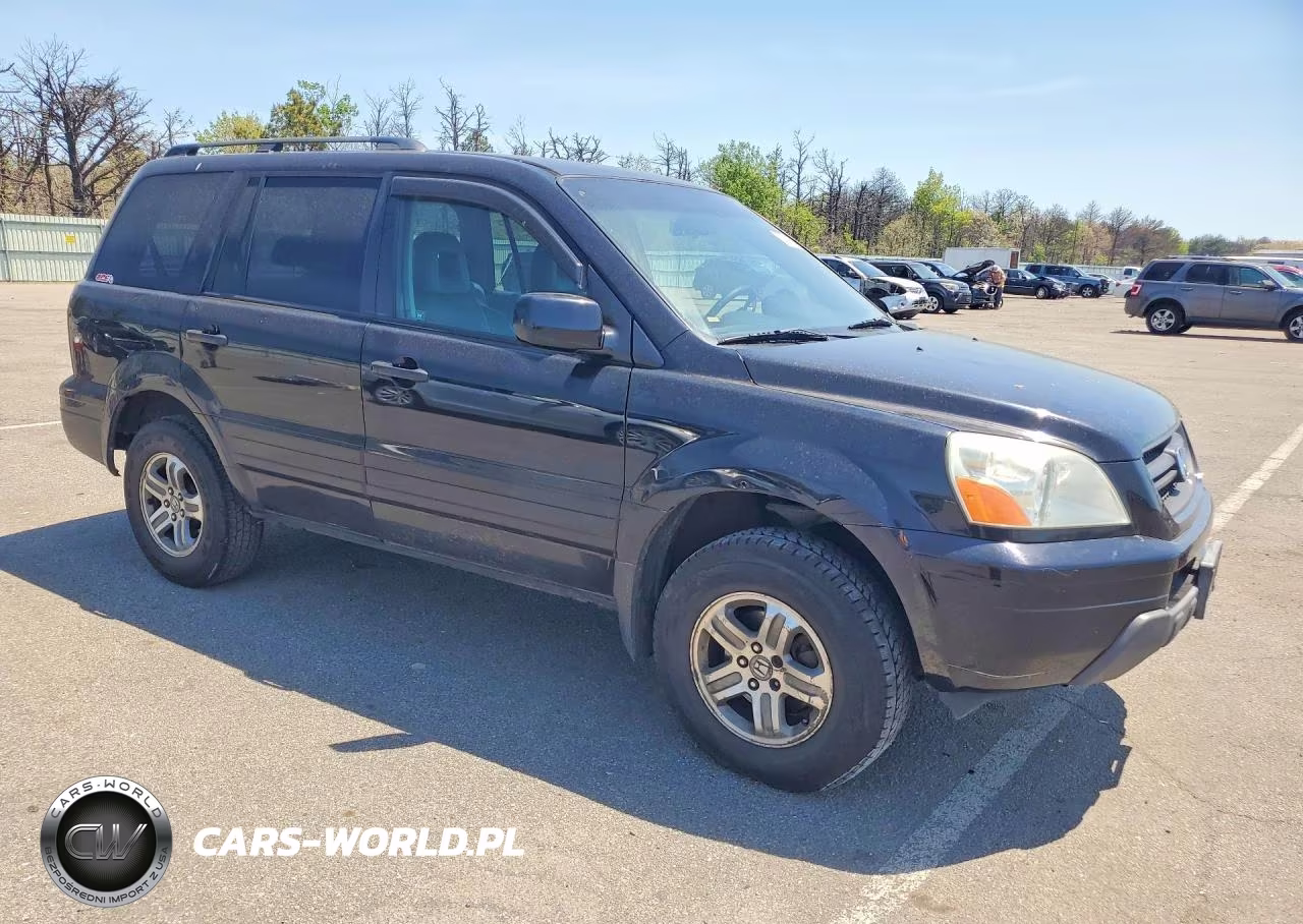 2003 Honda Pilot Exl VIN:2HKYF18513H532596 - 4