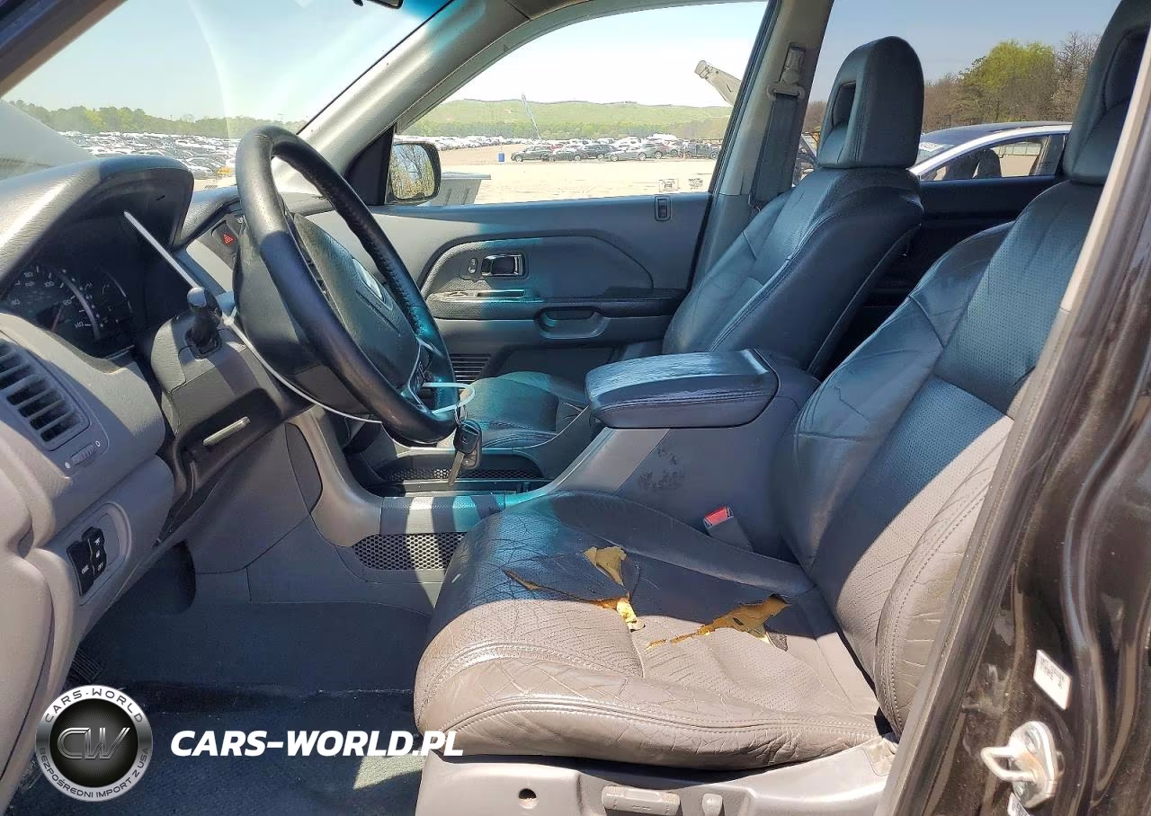 2003 Honda Pilot Exl VIN:2HKYF18513H532596 - 7