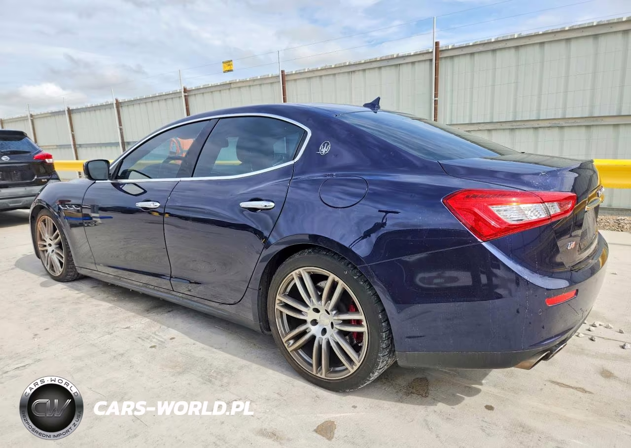 2015 Maserati Ghibli S VIN:ZAM57RTAXF1142395 - 2