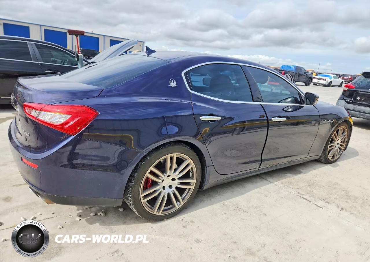 2015 Maserati Ghibli S VIN:ZAM57RTAXF1142395 - 3