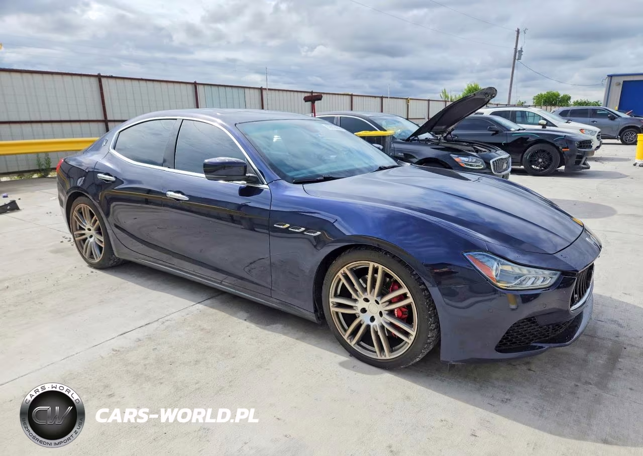 2015 Maserati Ghibli S VIN:ZAM57RTAXF1142395 - 4