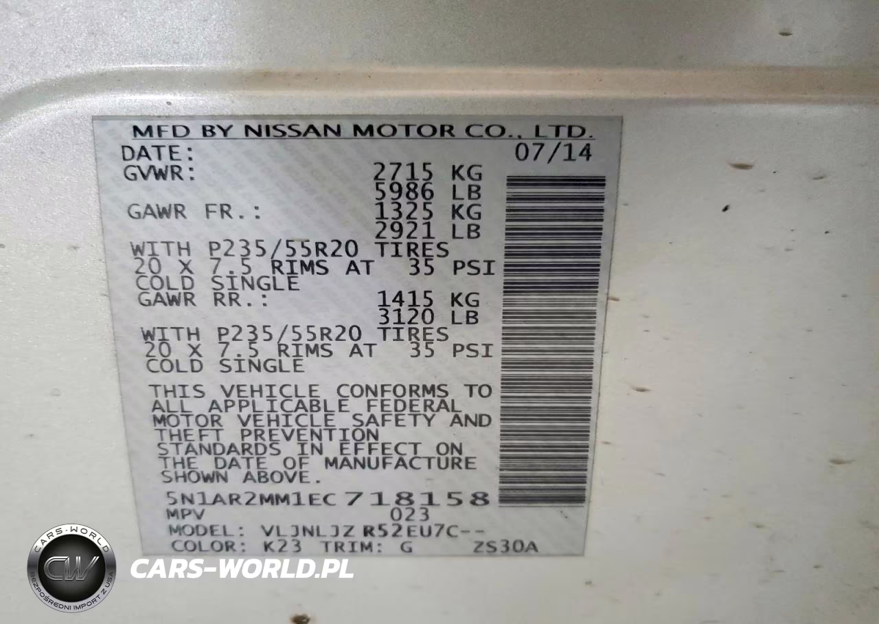 2014 Nissan Pathfinder VIN:5N1AR2MM1EC718158 - 14