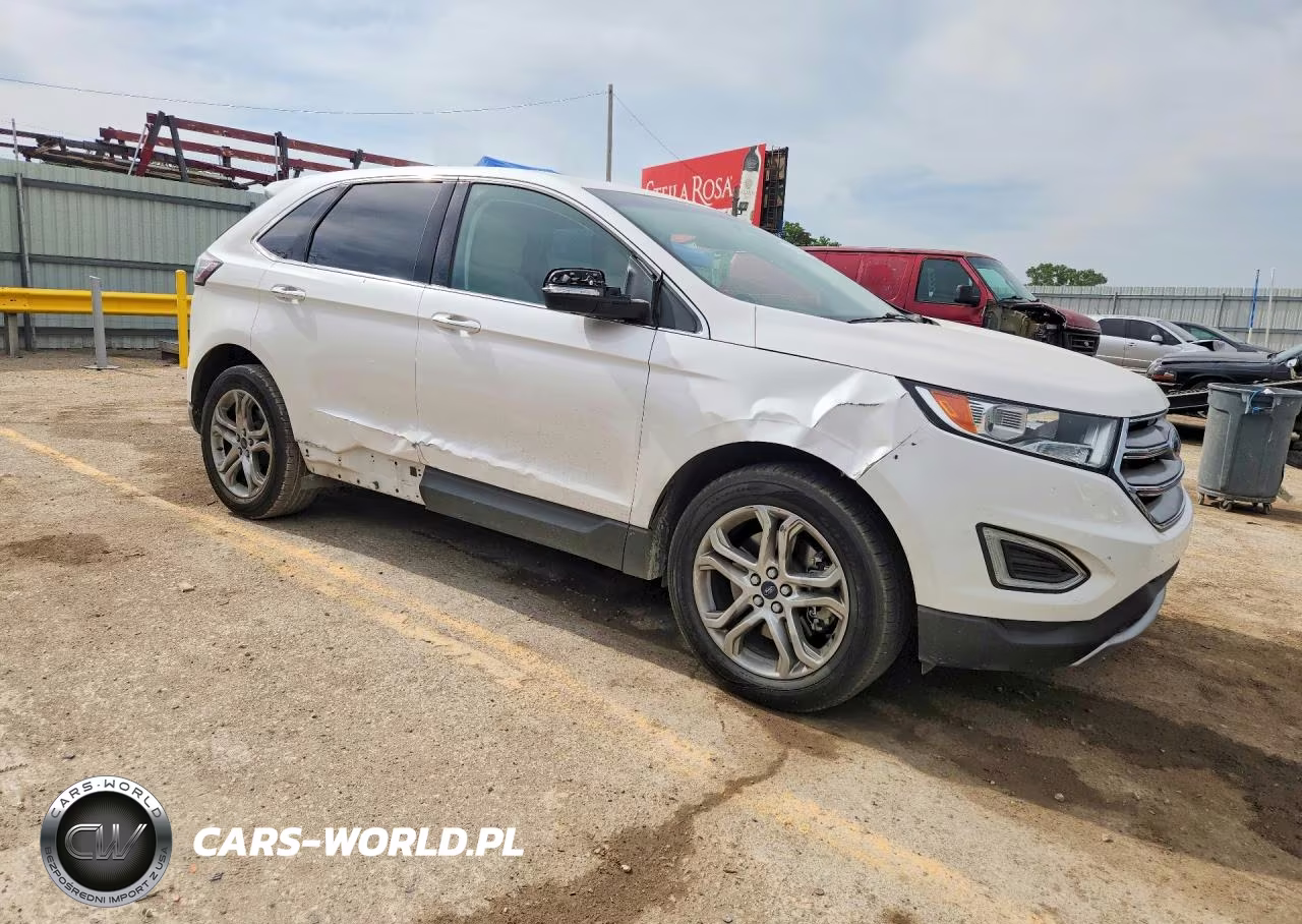 2017 Ford Edge Titanium VIN:2FMPK4K97HBC09415 - 4