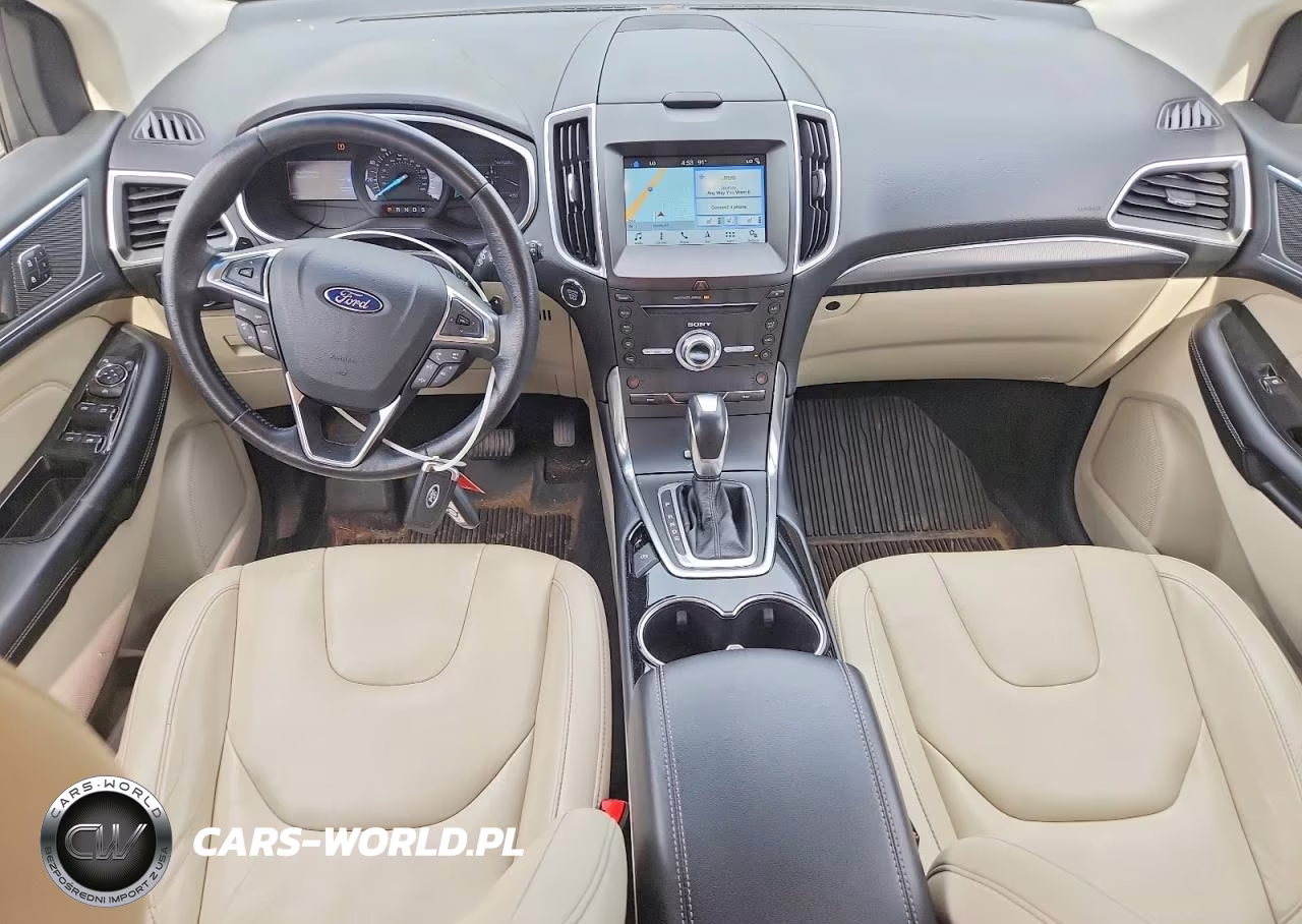 2017 Ford Edge Titanium VIN:2FMPK4K97HBC09415 - 8