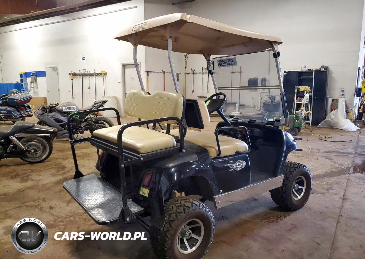 2006 Yamaha G22E Electric Golf C VIN:JU2F423640 - 4