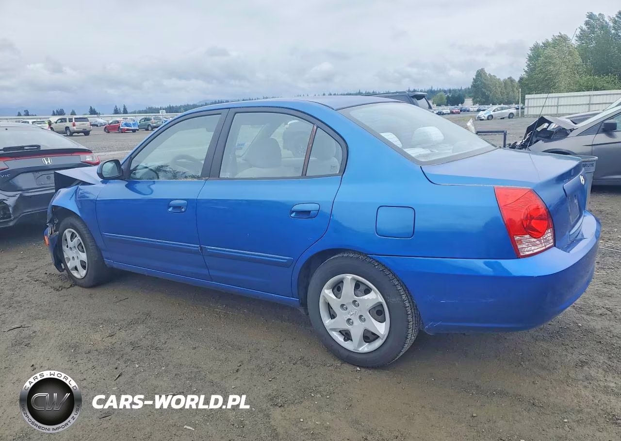 2006 Hyundai Elantra Gls VIN:KMHDN46D16U251448 - 2