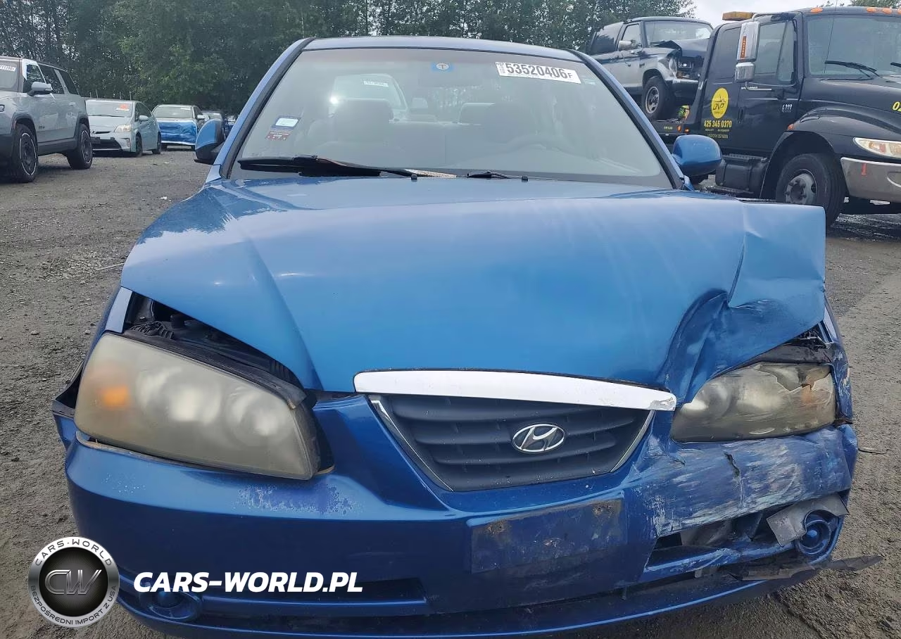 2006 Hyundai Elantra Gls VIN:KMHDN46D16U251448 - 5