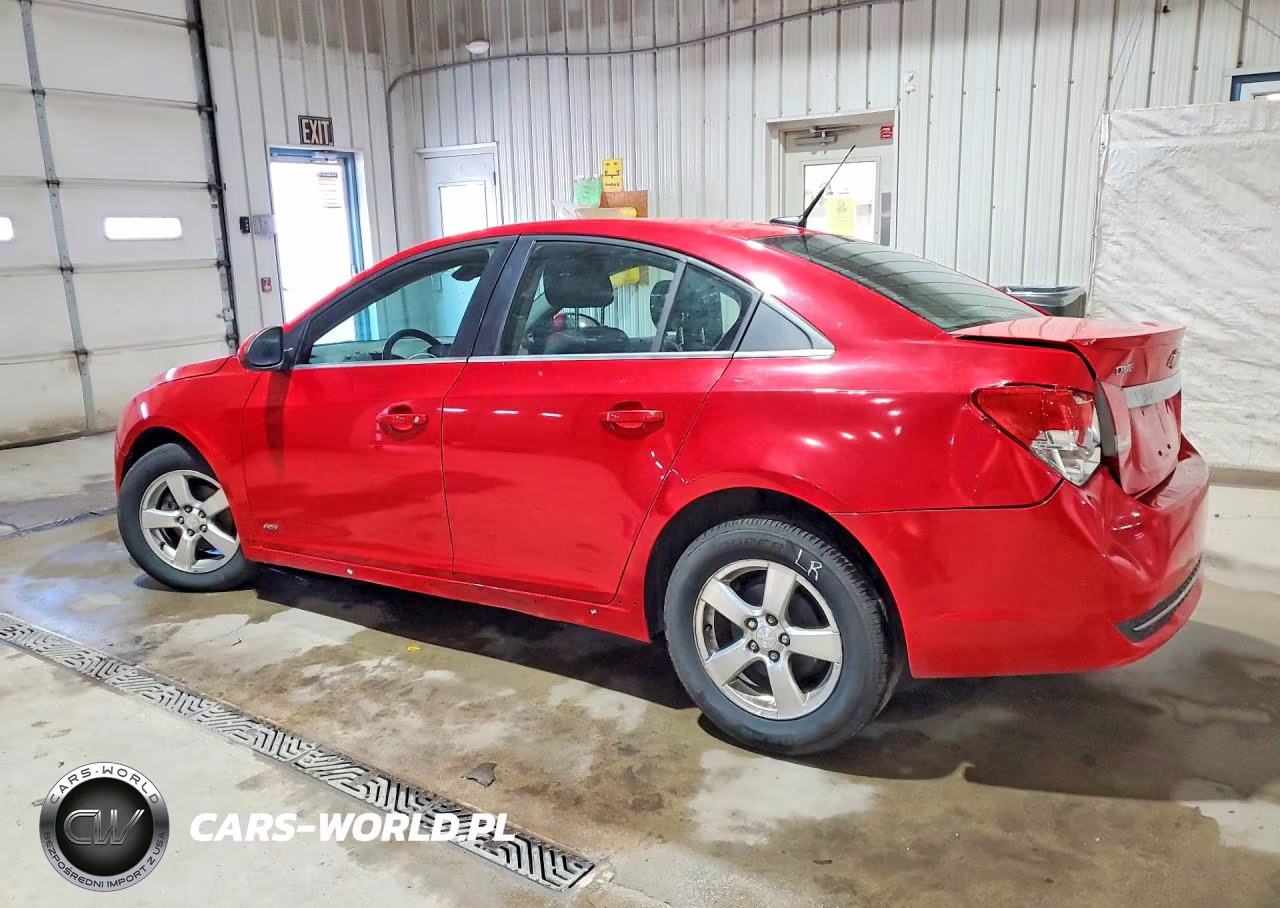 2012 Chevrolet Cruze Lt VIN:1G1PL5SC8C7159282 - 2