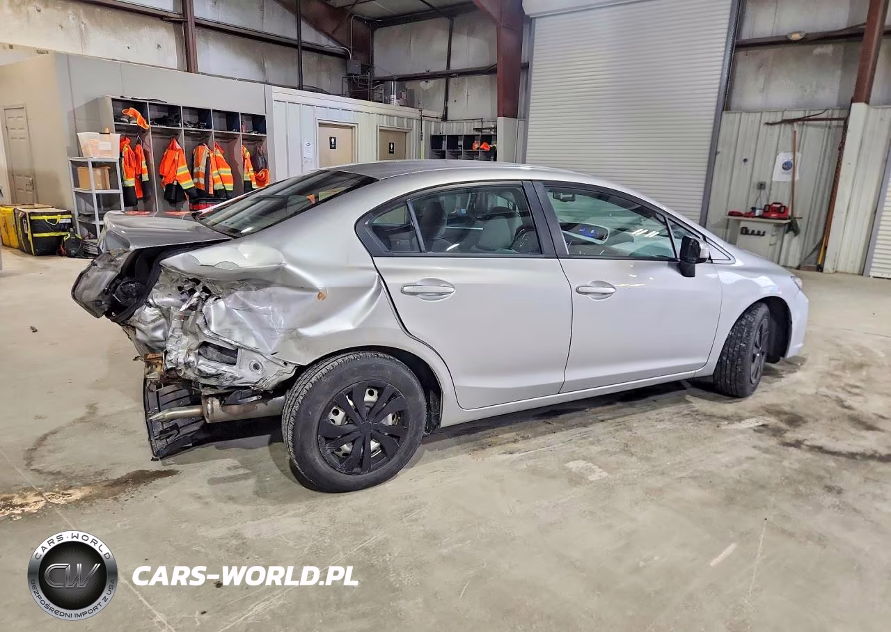 2015 Honda Civic Lx VIN:19XFB2F57FE230153 - 3