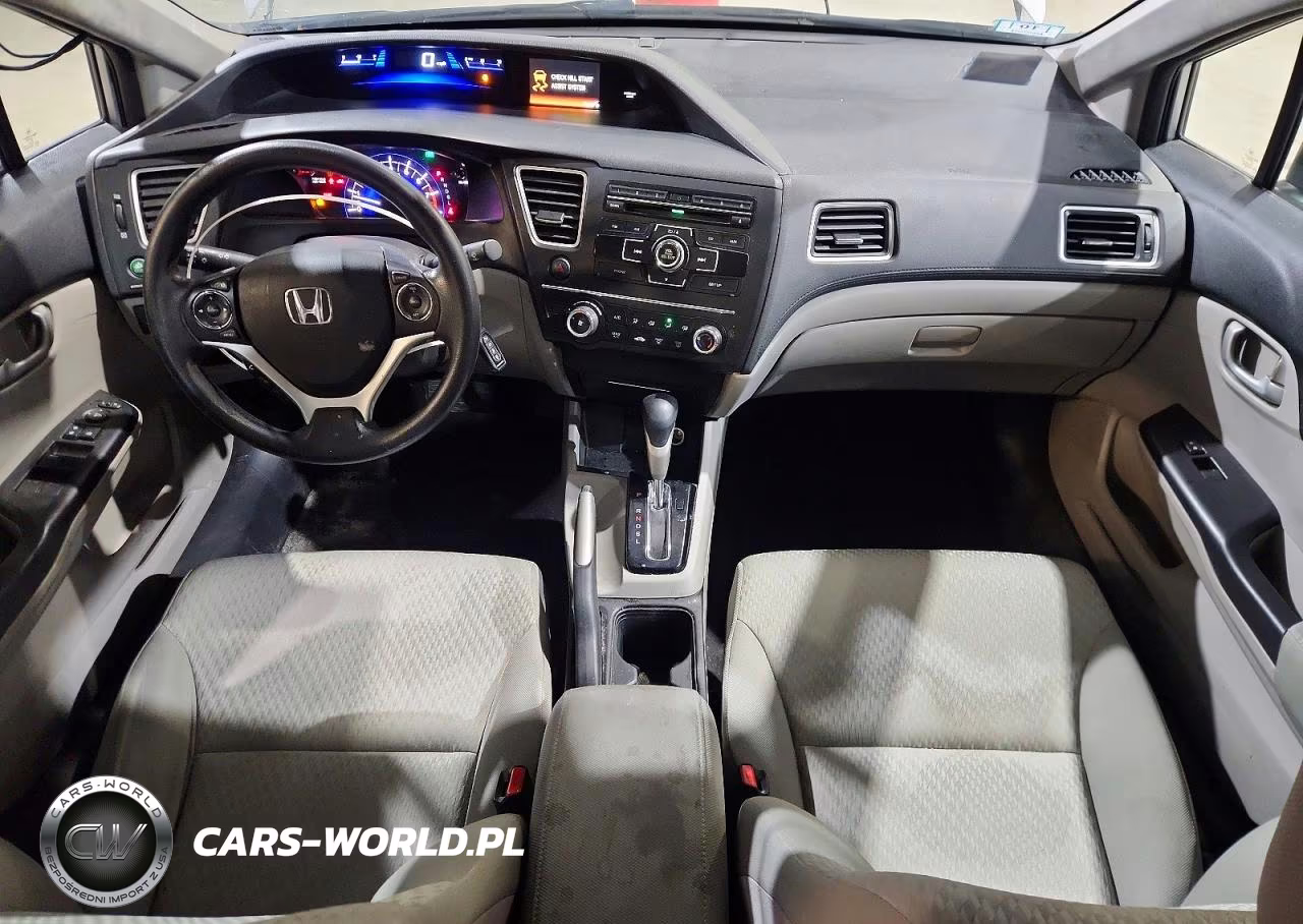 2015 Honda Civic Lx VIN:19XFB2F57FE230153 - 8