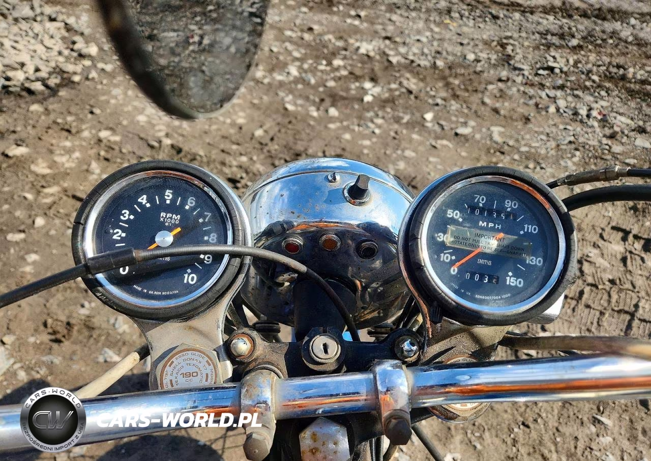 1972 Triu Tr6C Trophy 650 VIN:TR6RAG44452 - 7