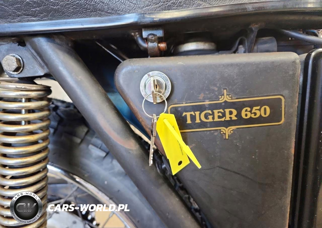 1972 Triu Tr6C Trophy 650 VIN:TR6RAG44452 - 8