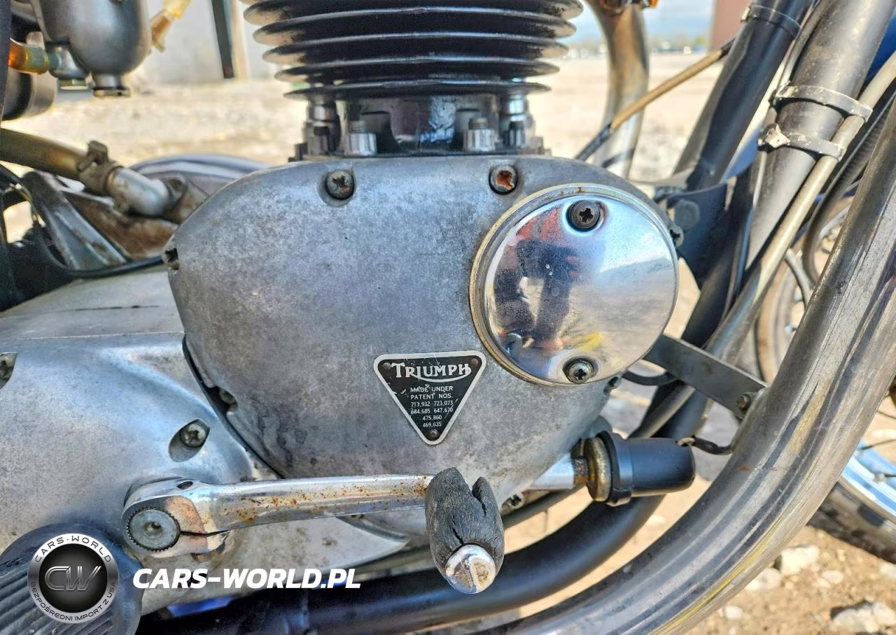 1972 Triu Tr6C Trophy 650 VIN:TR6RAG44452 - 9