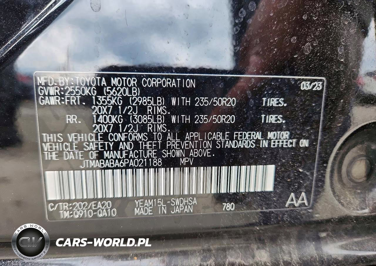 2023 Subaru Solterra VIN:JTMABABA6PA021188 - 13