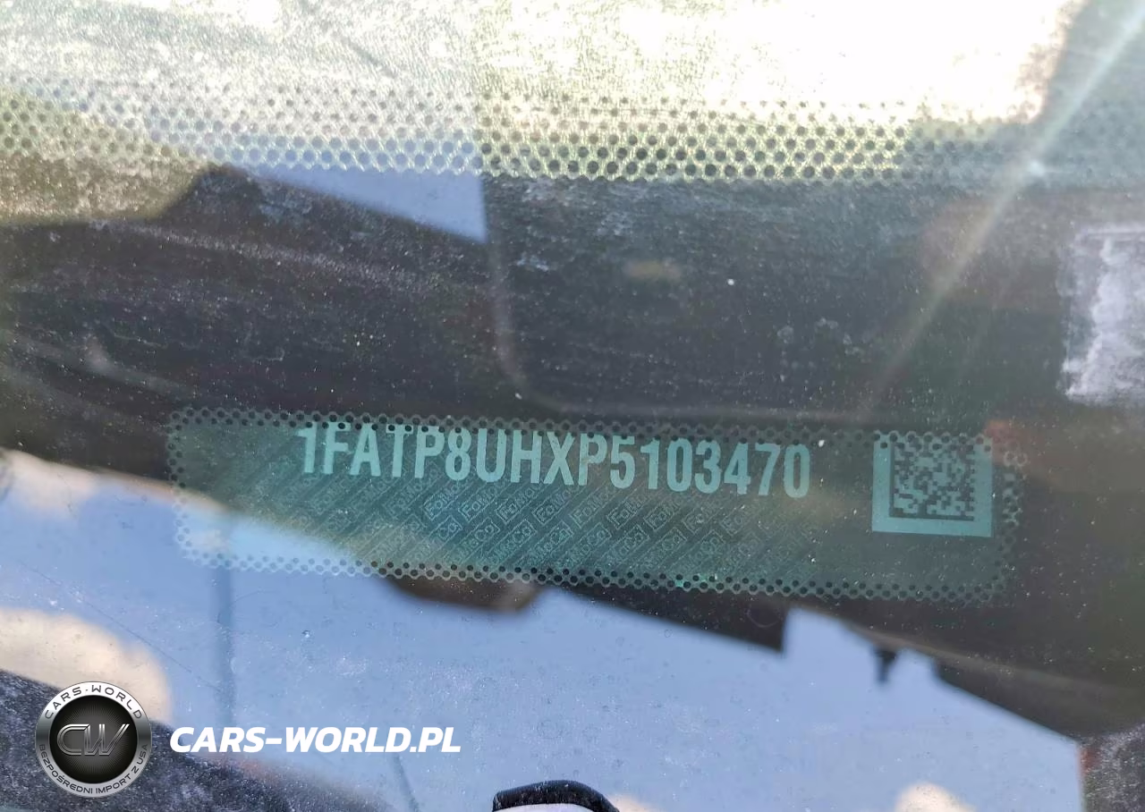 FORD MUSTANG VIN:1FATP8UHXP5103470 - 12