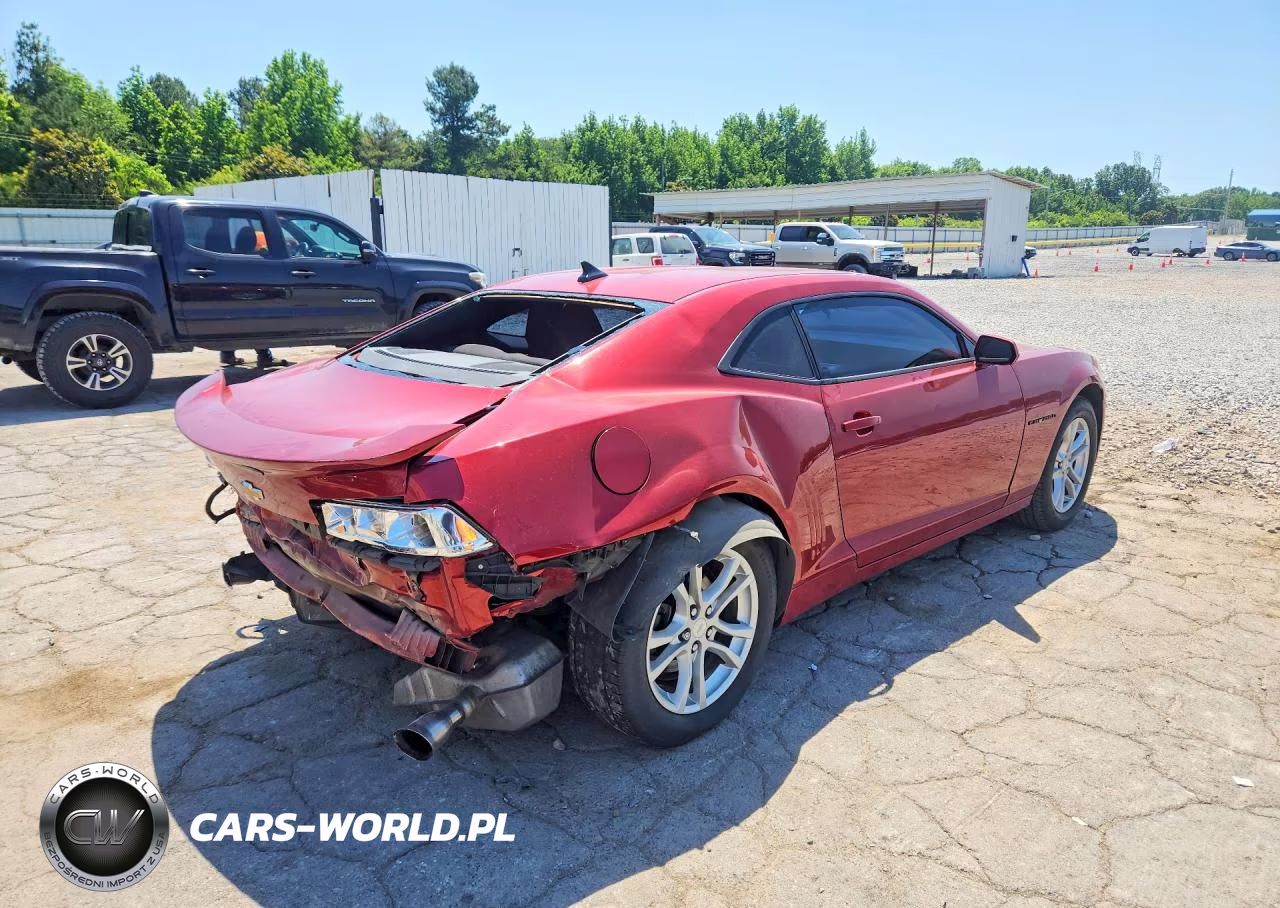 2015 Chevrolet Camaro Ls VIN:2G1FB1E34F9194925 - 3