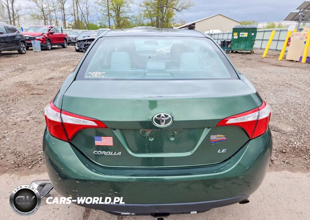 2015 Toyota Corolla Le VIN:2T1BURHEXFC371506 - 6