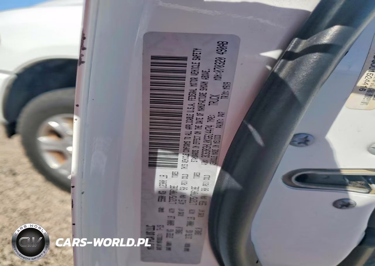 2019 Ram 3500 Big Horn VIN:3C63R3HL0KG614474 - 10