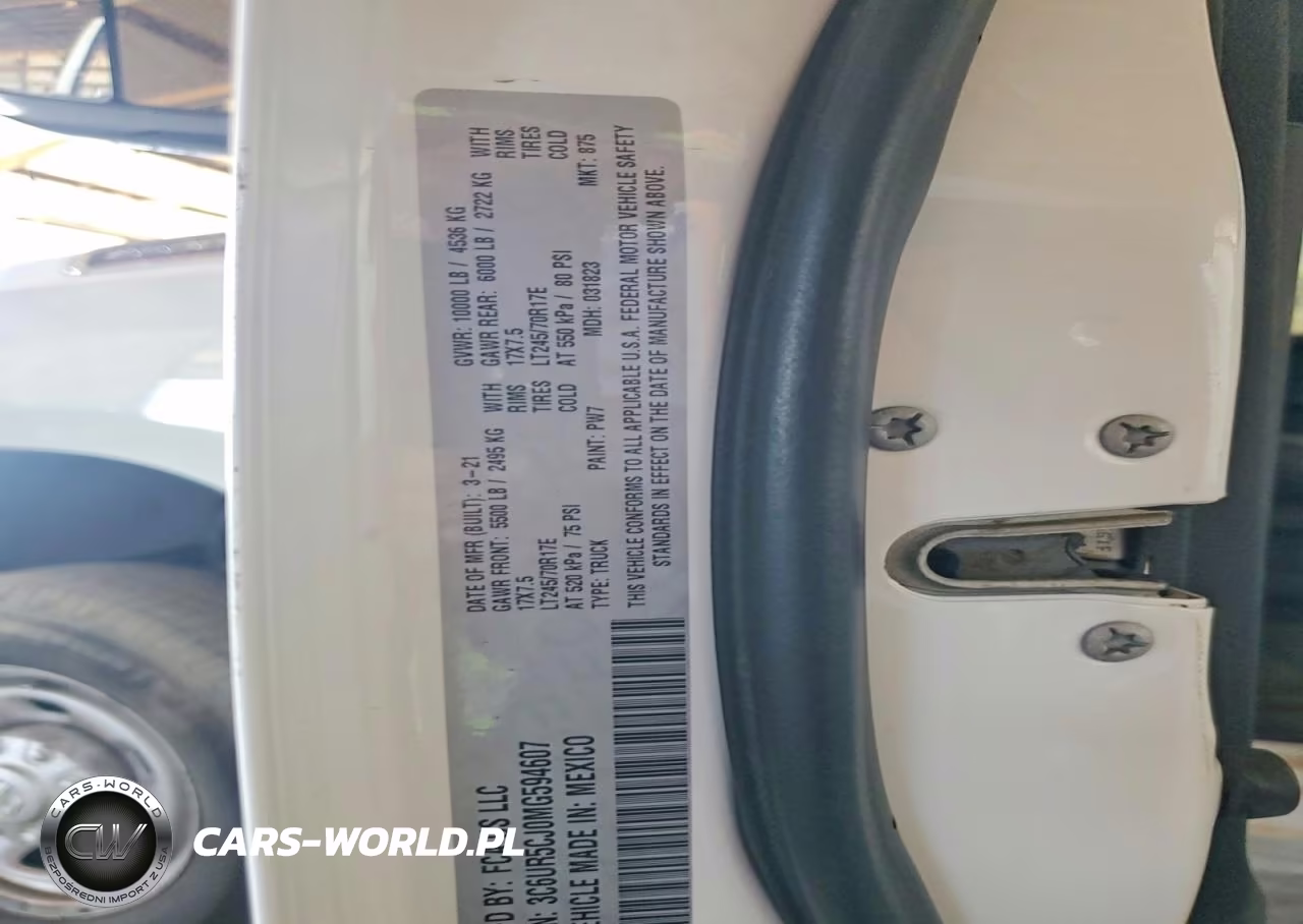 2021 Ram 2500 Tradesman VIN:3C6UR5CJ0MG594607 - 12