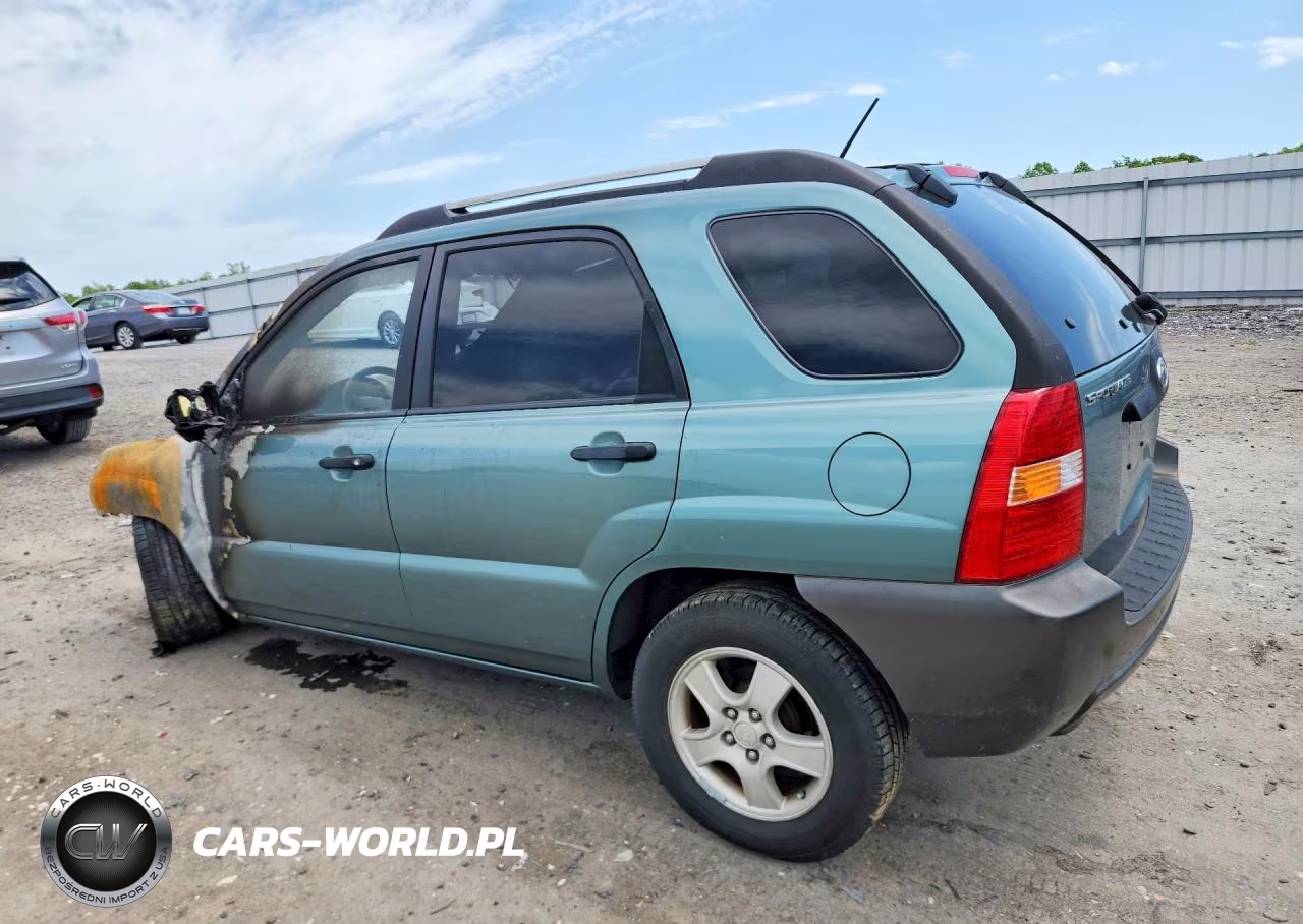 2005 Kia Sportage Lx VIN:KNDJF724557080308 - 2