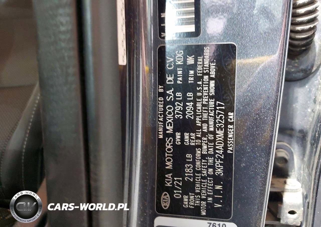 2021 Kia Forte Lxs VIN:3KPF24ADXME325717 - 12